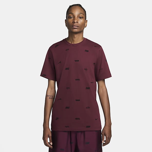 Mens Red Tops T Shirts. Nike